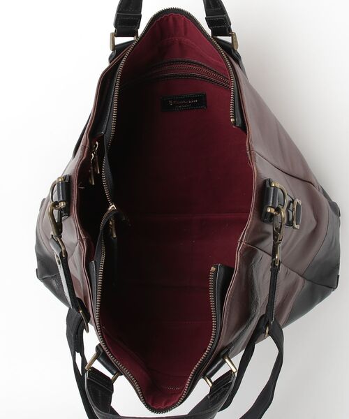 マスターピース　日本製　2way　ボストンバッグ　オールレザー　ブラウン master-piece（マスターピース） 2WAYバッグ - ブラウン メンズ