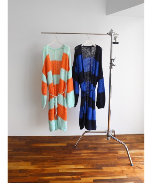 「Katrin TOKYO」 ニットカーディガン X-SMALL ブルー系その他 レディース_画像2