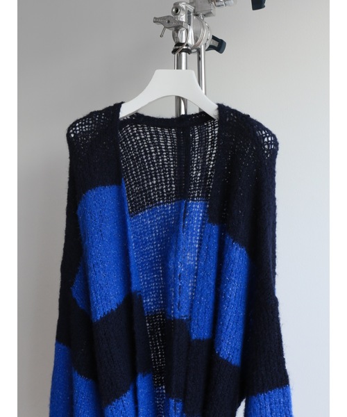 「Katrin TOKYO」 ニットカーディガン X-SMALL ブルー系その他 レディース_画像6