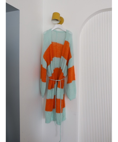 「Katrin TOKYO」 ニットカーディガン X-SMALL ブルー系その他 レディース_画像9