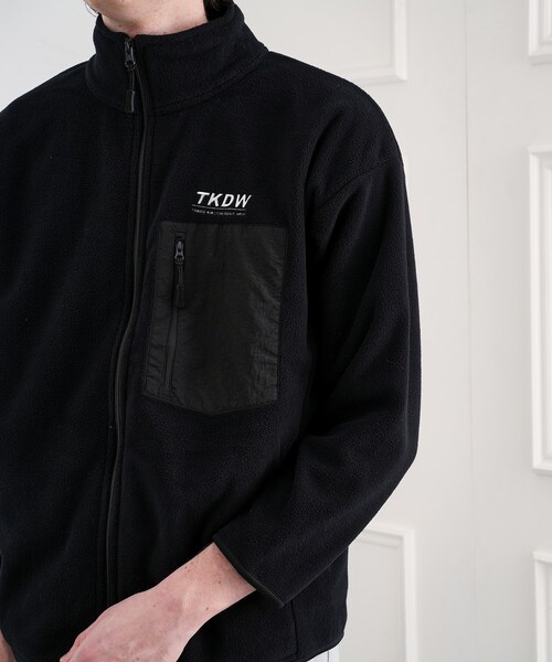 タケオキクチ（TAKEO KIKUCHI）/TKDWフリースジャケット TAKEO KIKUCHI（タケオキクチ） ブルゾン アウター TKDWフリース