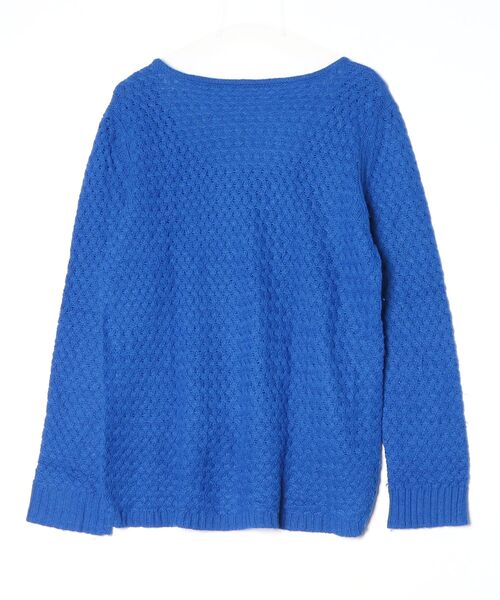 「SUNAOKUWAHARA」 長袖ニット M size ブルー レディース_画像2