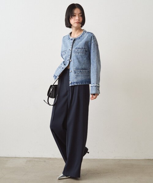 Loungedress（ラウンジドレス） デニムジャケット gジャン デニム