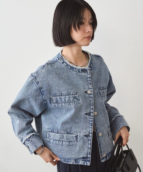 Loungedress（ラウンジドレス） デニムジャケット gジャン デニム