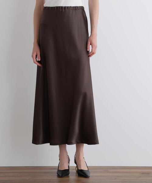 LE PHIL（ル フィル） スカート クラシックサテンスカート : ZOZOTOWN