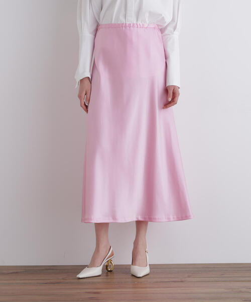 LE PHIL（ル フィル） スカート クラシックサテンスカート : ZOZOTOWN