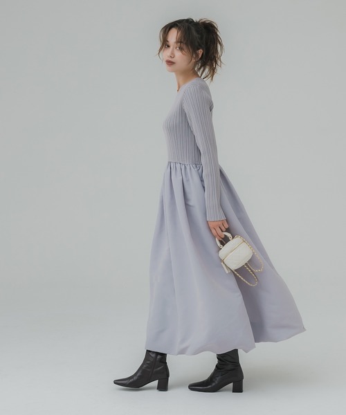 「coca(coca)」 ドッキングワンピース L ブラック レディース_画像5