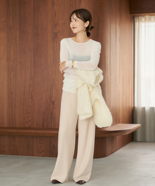 パンツ Plage Bias Relax PT plage｜《一部カラーWEB限定追加予約》Bias Relax パンツ 8 | Rakuten
