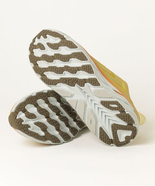 「atmos」 「HOKA」ローカットスニーカー 27.5cm ベージュ メンズ_画像3