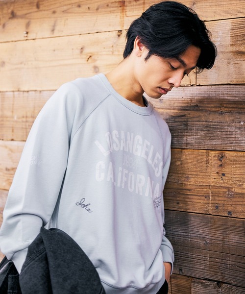 BAYFLOW（ベイフロー） トレーナー スウェット ダメージラクガキ