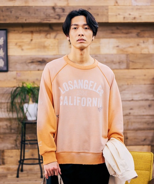 BAYFLOW（ベイフロー） トレーナー スウェット ダメージラクガキ