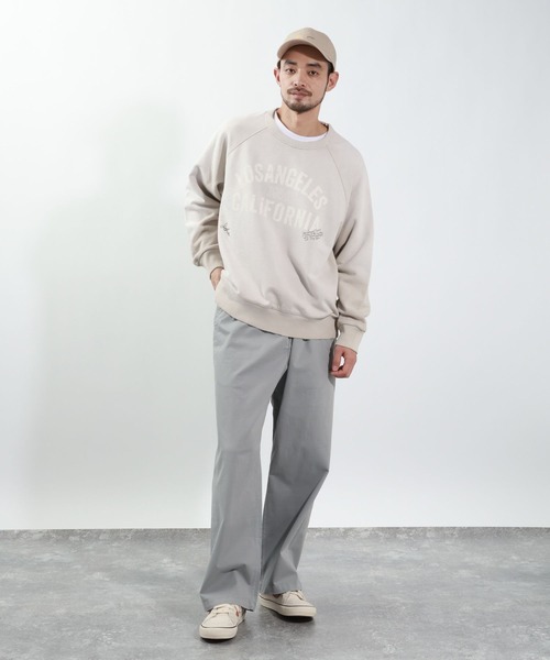 BAYFLOW（ベイフロー） トレーナー スウェット ダメージラクガキ