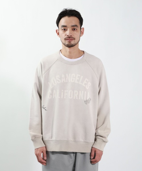 新品ダメージスウェット＊送料込 セール】ダメージラクガキスウェット（スウェット）｜BAYFLOW