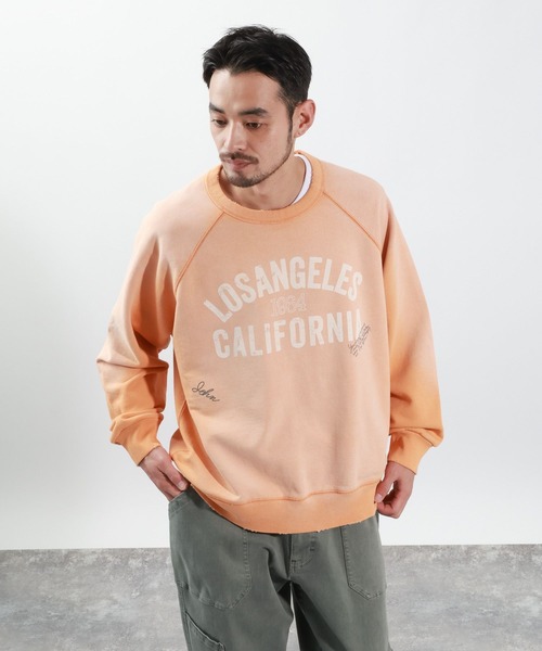 BAYFLOW（ベイフロー） トレーナー スウェット ダメージラクガキ