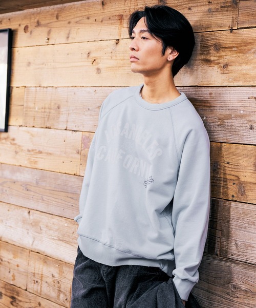 BAYFLOW（ベイフロー） トレーナー スウェット ダメージラクガキ
