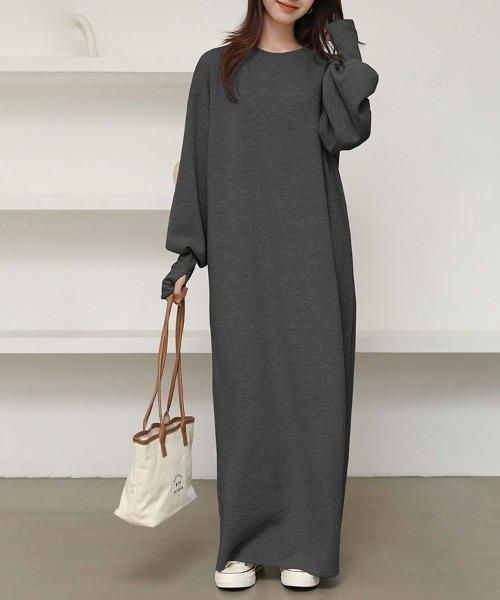 ワンピース スウェットロングワンピース : ZOZOTOWN Yahoo!店 - 通販