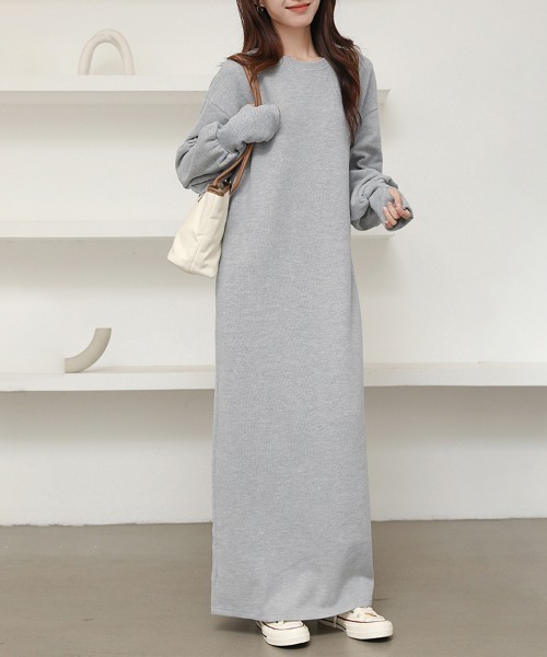 ワンピース スウェットロングワンピース : ZOZOTOWN Yahoo!店 - 通販