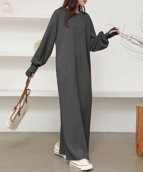 ワンピース スウェットロングワンピース : ZOZOTOWN Yahoo!店 - 通販