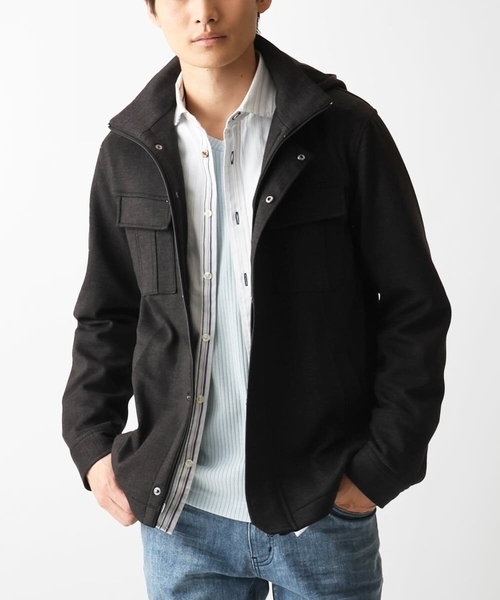 「MK MICHEL KLEIN HOMME 」 ブルゾン 51 ネイビー メンズ_画像2