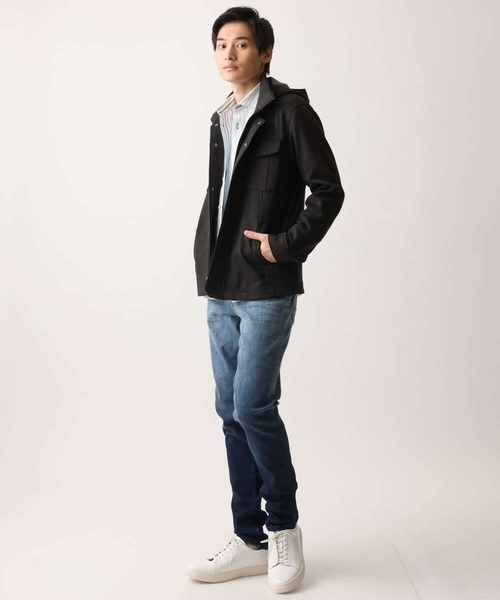 「MK MICHEL KLEIN HOMME 」 ブルゾン 51 ネイビー メンズ_画像5