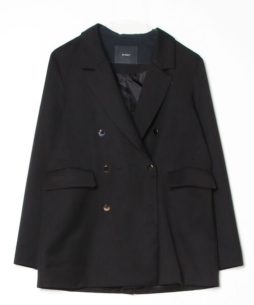 Re:EDIT（リエディ） テーラードジャケット MEDIUM ブラック
