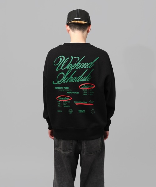 IMA:ZINE THE WEEKEND CITY CLUB スウェット MFC STORE トレーナー スウェット MFC STORE WEEKEND CLUB SCHEDULE
