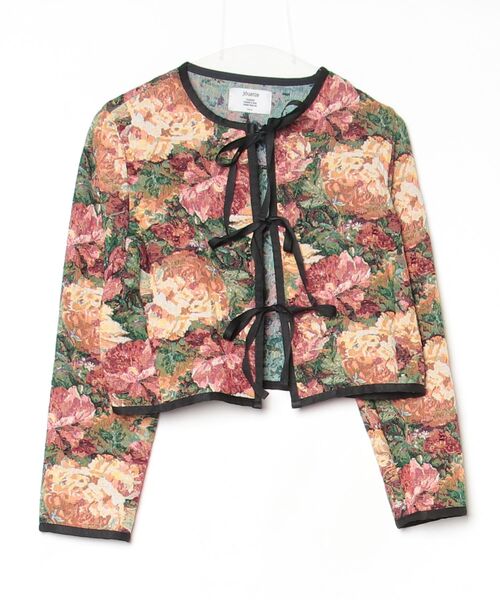 jouetie ジャケット jouetie（ジュエティ） ノーカラージャケット MEDIUM ブラック