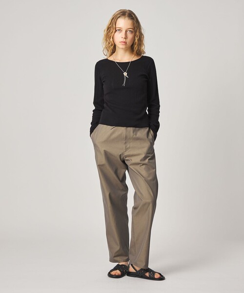 ニット セーター 「Steven Alan」アイレット プルオーバー レディースの画像