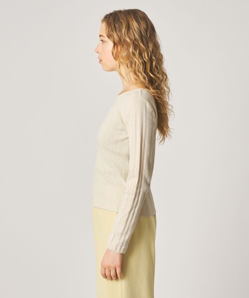 ニット セーター 「Steven Alan」アイレット プルオーバー レディースの画像