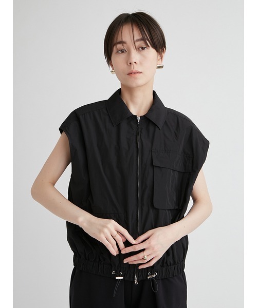 「emmi」 ブルゾン 0 ブラック レディース_画像4