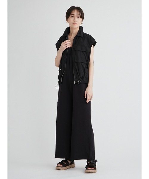 「emmi」 ブルゾン 0 ブラック レディース_画像7