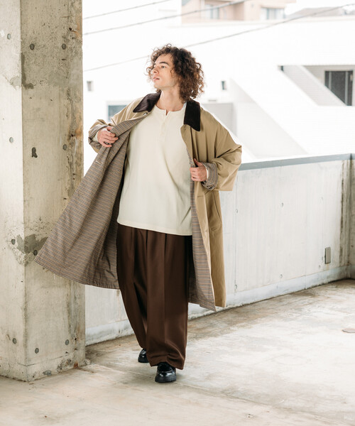 「FREAK'S STORE」 スラックス MEDIUM ブラウン メンズ_画像8