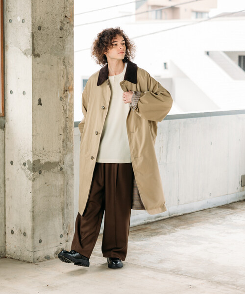 「FREAK'S STORE」 スラックス MEDIUM ブラウン メンズ_画像9