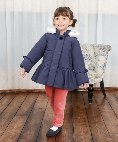 「Biquette Club」 「KIDS」ジャケット 100cm ネイビー キッズ_画像6