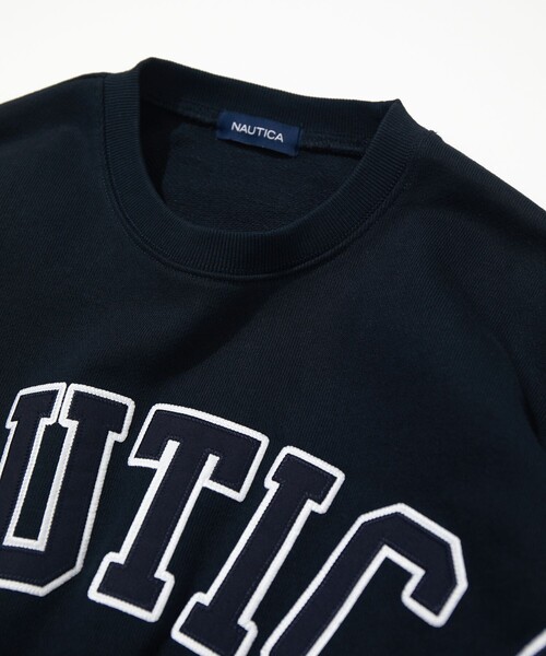 「NAUTICA」 スウェットカットソー X-LARGE ライトグレー メンズ_画像6