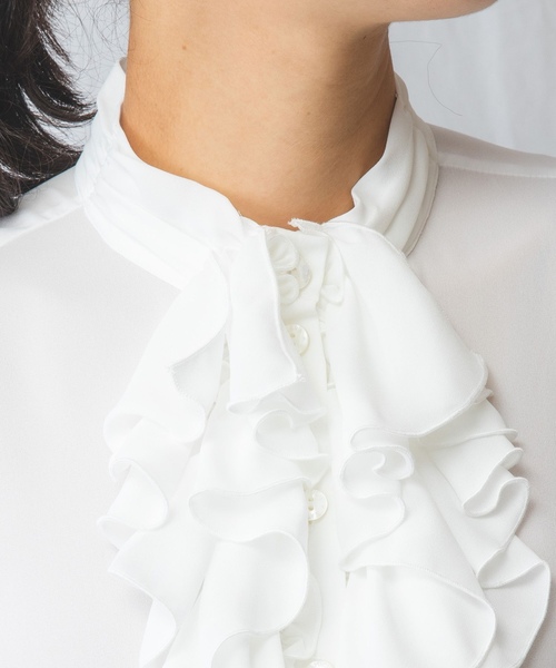 「NARACAMICIE」 長袖ブラウス 1 レッド レディース_画像10