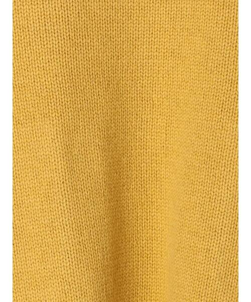 「sm2rhythm」 長袖ニット フリ- ホワイト レディース_画像8