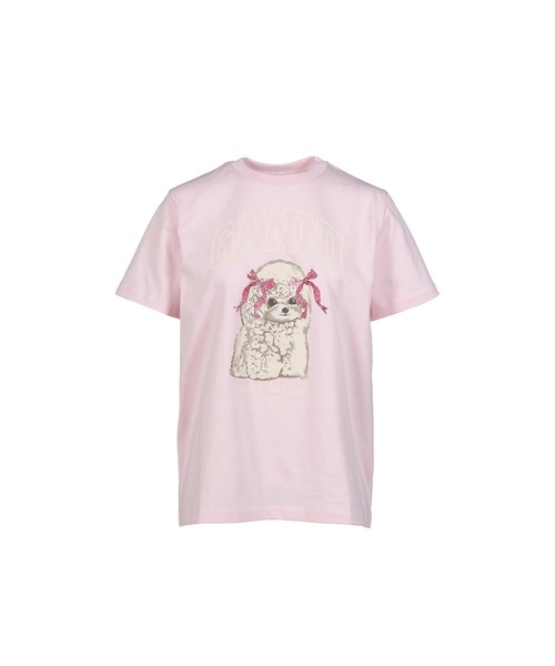 GANNI（ガニー） tシャツ BASIC COTTON JERSEY T-SHIRT メンズ
