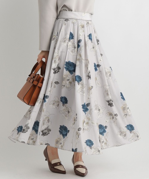 「Andemiu」 プリーツスカート FREE グリーン レディース_画像3