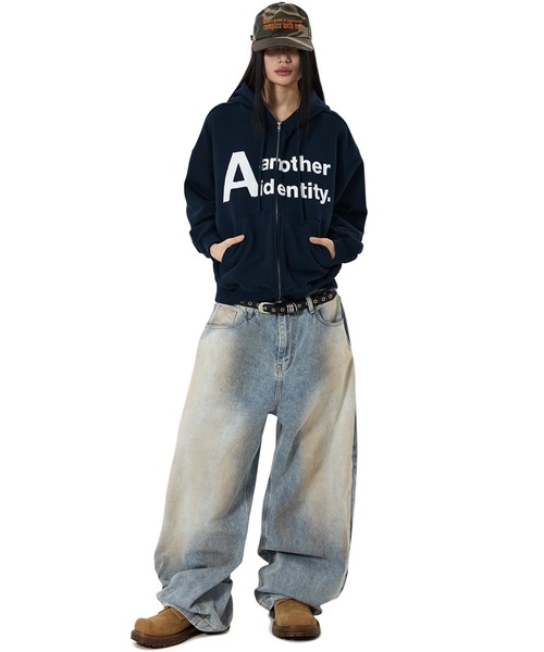 OY（オーワイ） パーカー 「OY/オーワイ」A IDENTITY HOODIE ZIP UP/A