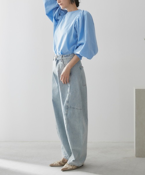 「Libra Cue」 長袖チュニック FREE ピンク レディース_画像4