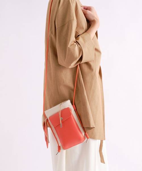 「cache cache」 ショルダーバッグ フリー ブラック レディース_画像8