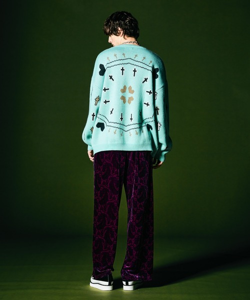 「glamb」 長袖ニット M ミント メンズ