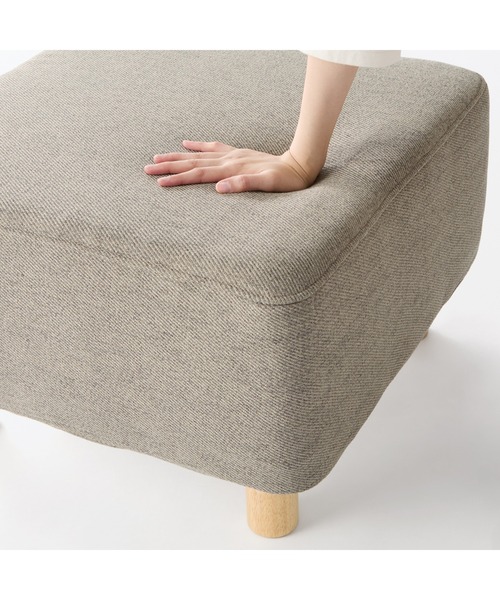 無印良品(MUJI) 家具 脚付スツール 約幅60×奥行60×高さ25cm 無印良品(MUJI) 家具 脚付スツール 約幅60×奥行60×高さ25cm