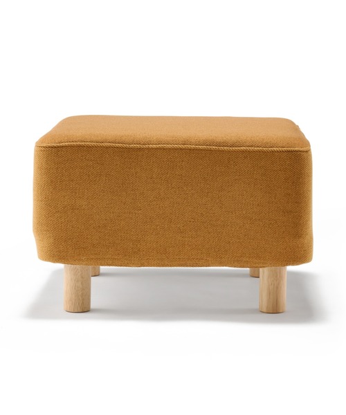 無印良品（MUJI） 家具 脚付スツール 約幅60×奥行60×高さ25cm