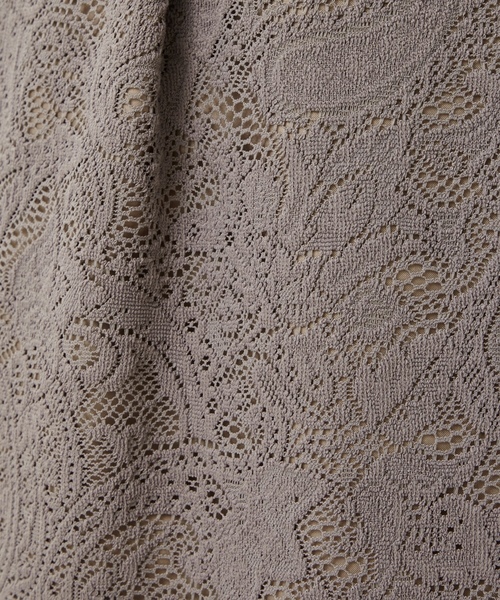 「AIMER」 7分袖ワンピース MEDIUM ブルー レディース_画像7