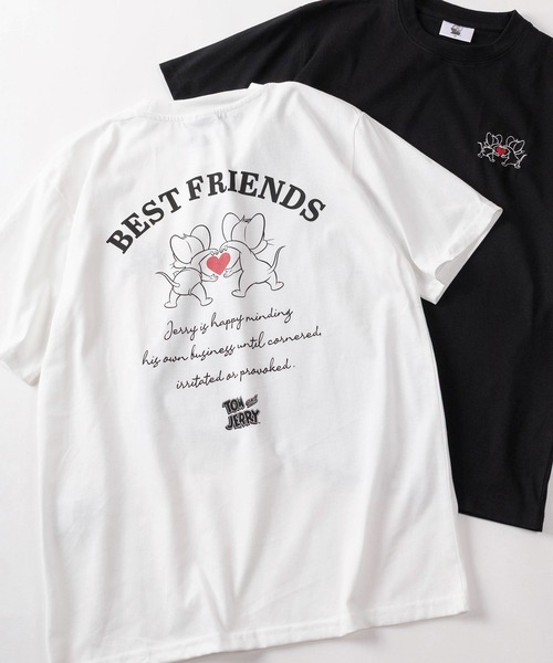 tシャツ 半袖 「71」「TOM＆JERRY/トムとジェリー」クイックドライ