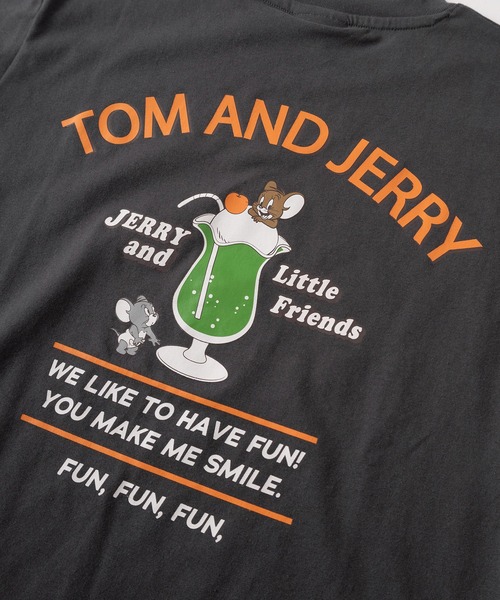 tシャツ 半袖 「71」「TOM＆JERRY/トムとジェリー」クイックドライ