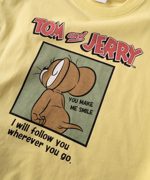 tシャツ 半袖 「71」「TOM＆JERRY/トムとジェリー」クイックドライ