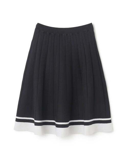 「TOCCA」 ニットスカート SMALL ブラック レディースの画像